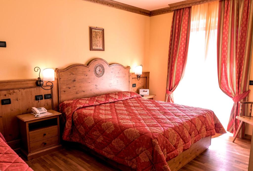 Postel nebo postele na pokoji v ubytování Hotel da Barba B&B