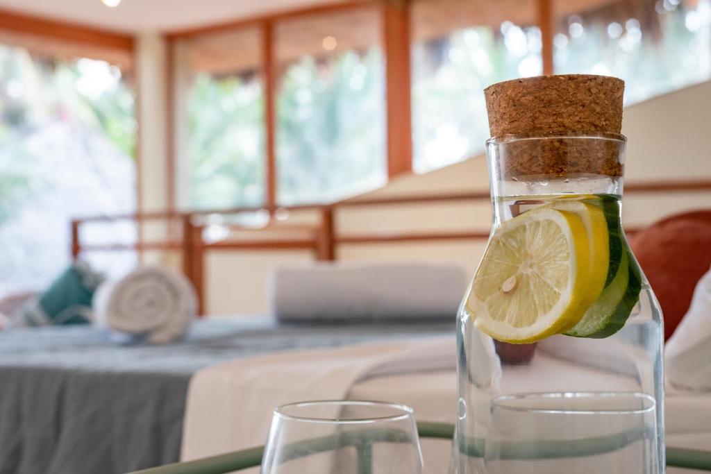 Nápoje v ubytování Punta Punta Surf Retreat