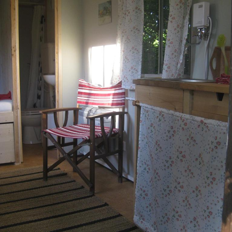 Posezení v ubytování Up'Lodge