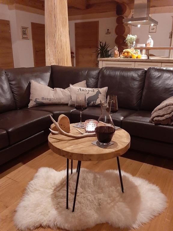 Posezení v ubytování Hideaway Zugspitz Berwang