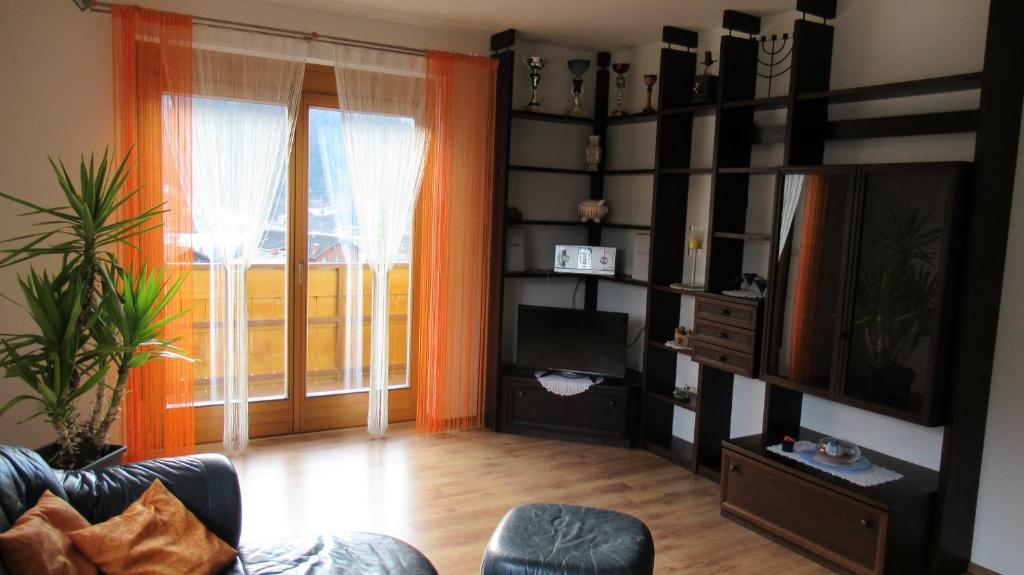 Posezení v ubytování Ferienwohnung Maier