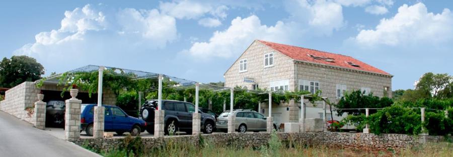 Budova, kde se bed and breakfast nachází