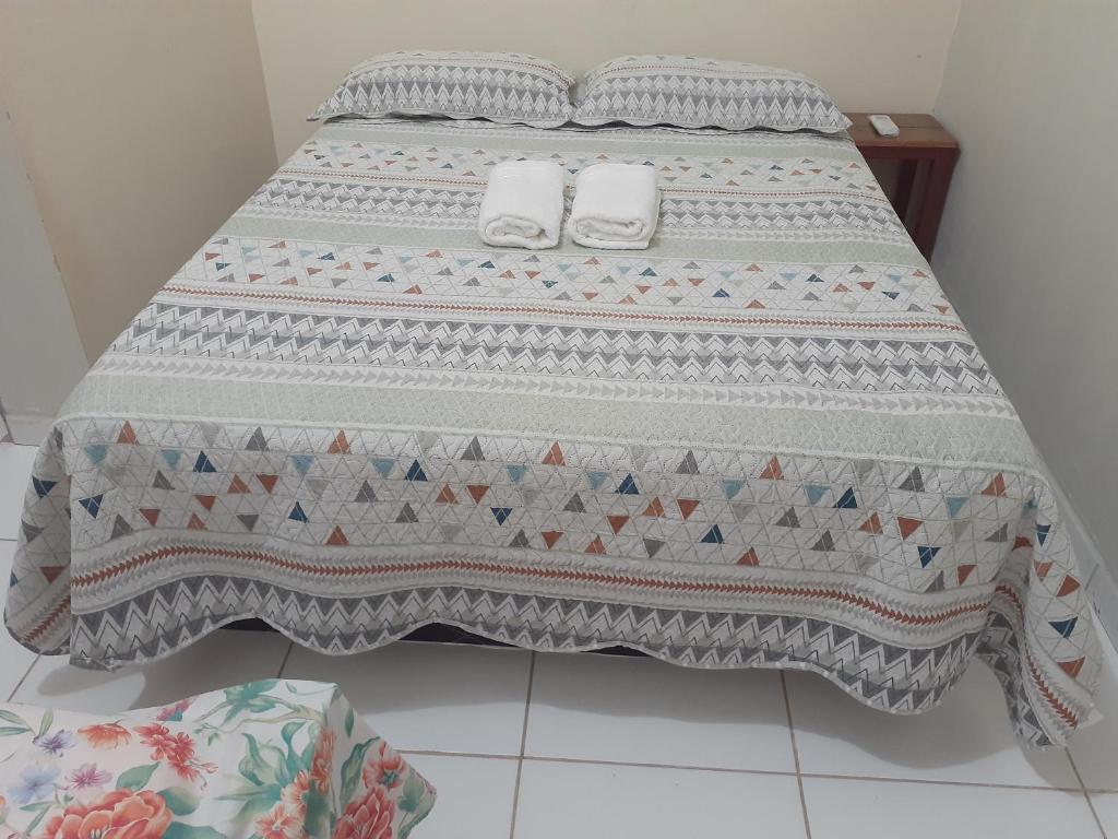 Postel nebo postele na pokoji v ubytování Pousada Status Jalapão