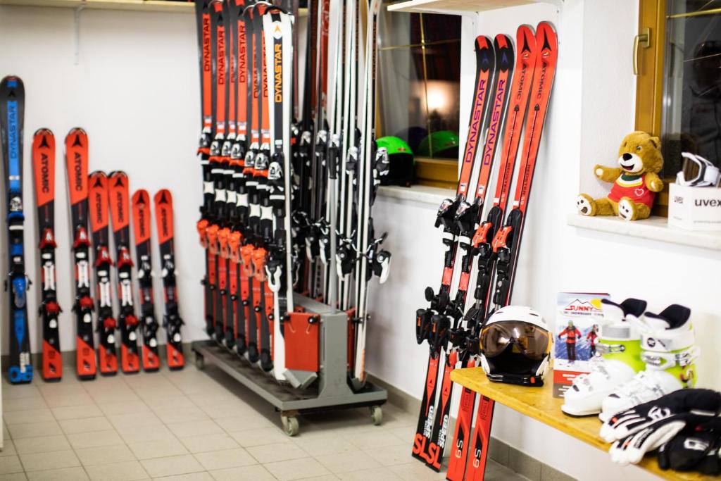 Fitness centrum a/nebo fitness zařízení v ubytování Superior Hotel Persal