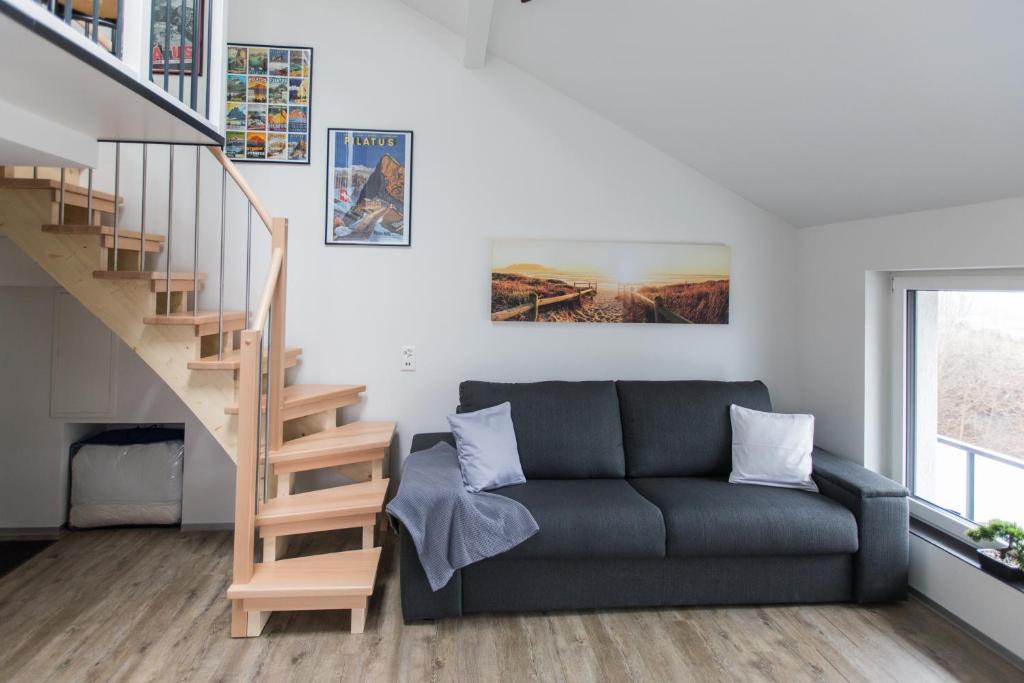 Posezení v ubytování apartment Monte Castello