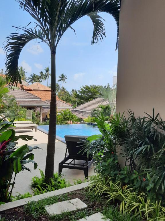 Bazén v ubytování Baan Sawan Samui Resort nebo v jeho okolí