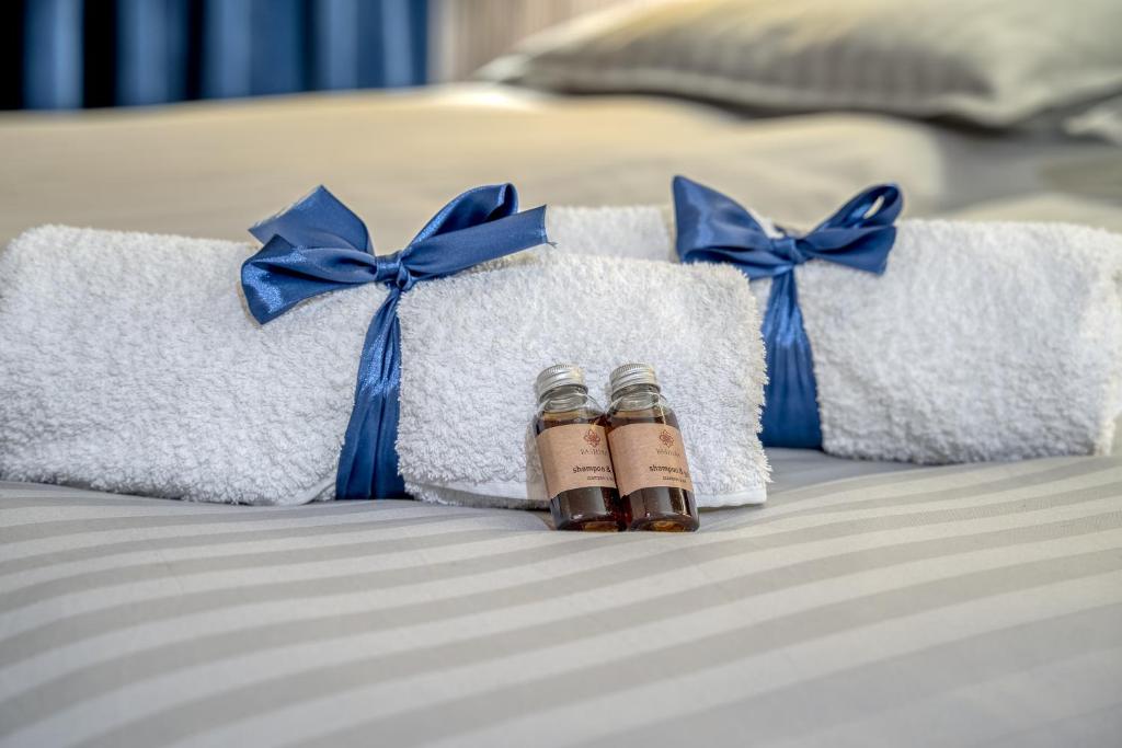 Posteľ alebo postele v izbe v ubytovaní Grelewicz Apartments-MyPlace