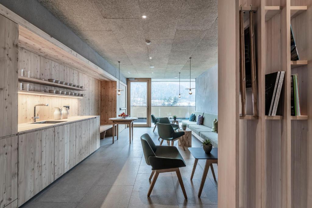 Kuchyňa alebo kuchynka v ubytovaní Hotel Restaurant Langgenhof