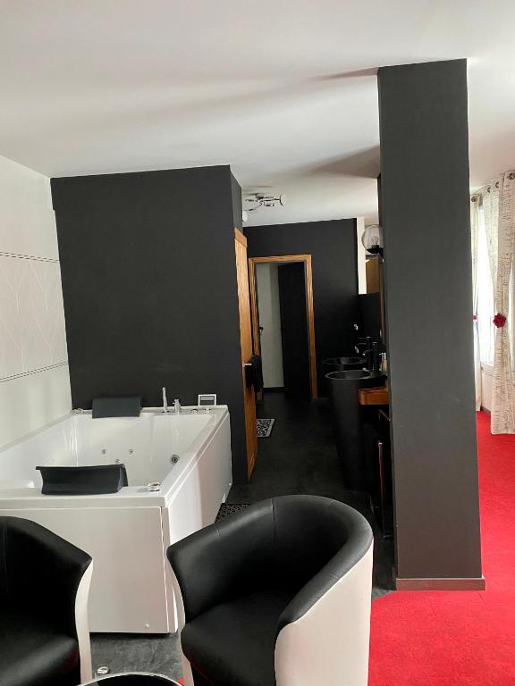 Posezení v ubytování Salon Boyer