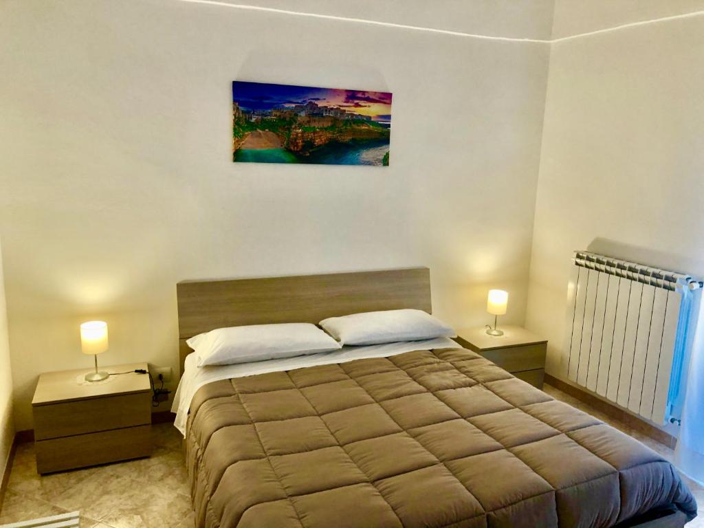Katil atau katil-katil dalam bilik di Al Civico 3 CENTRO