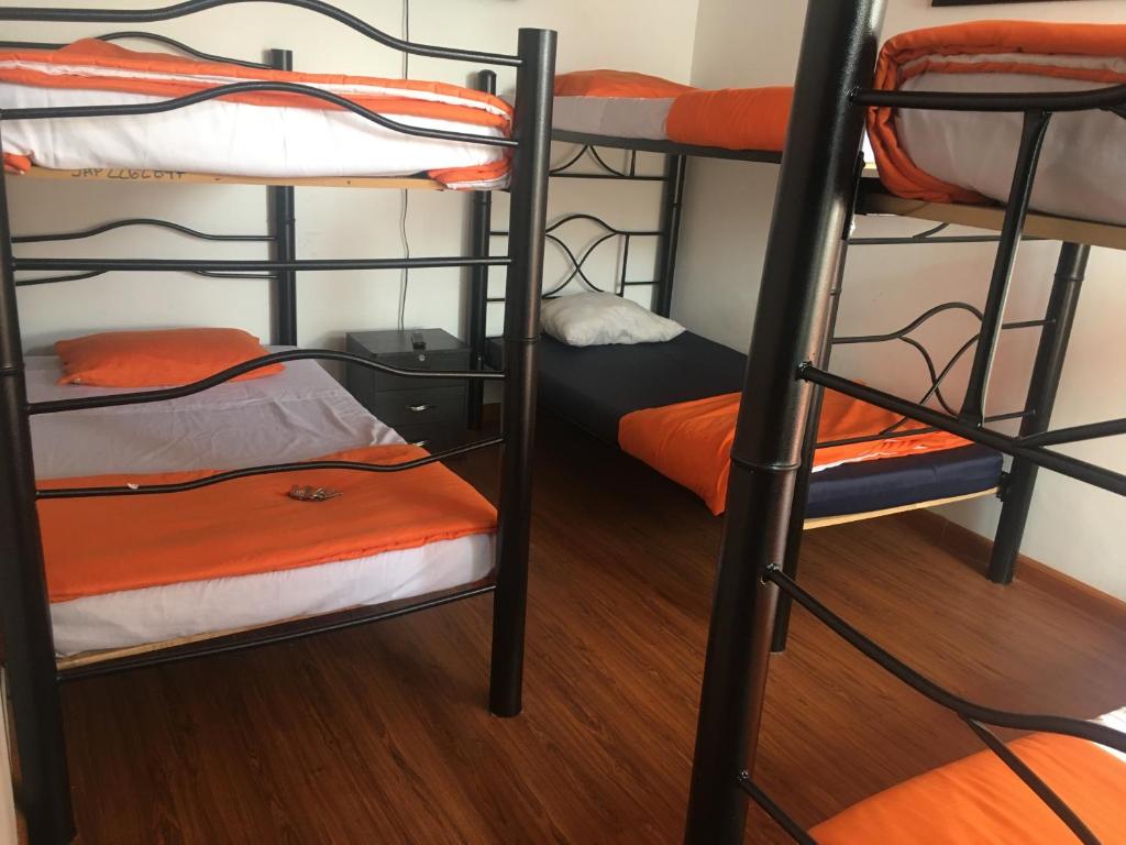 Postel nebo postele na pokoji v ubytování Casa hotel Sports and Family
