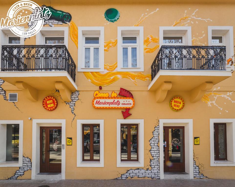 Budova, kde se hotel nachází