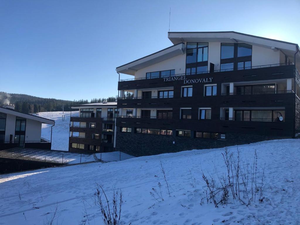 Budova, kde se apartmán nachází
