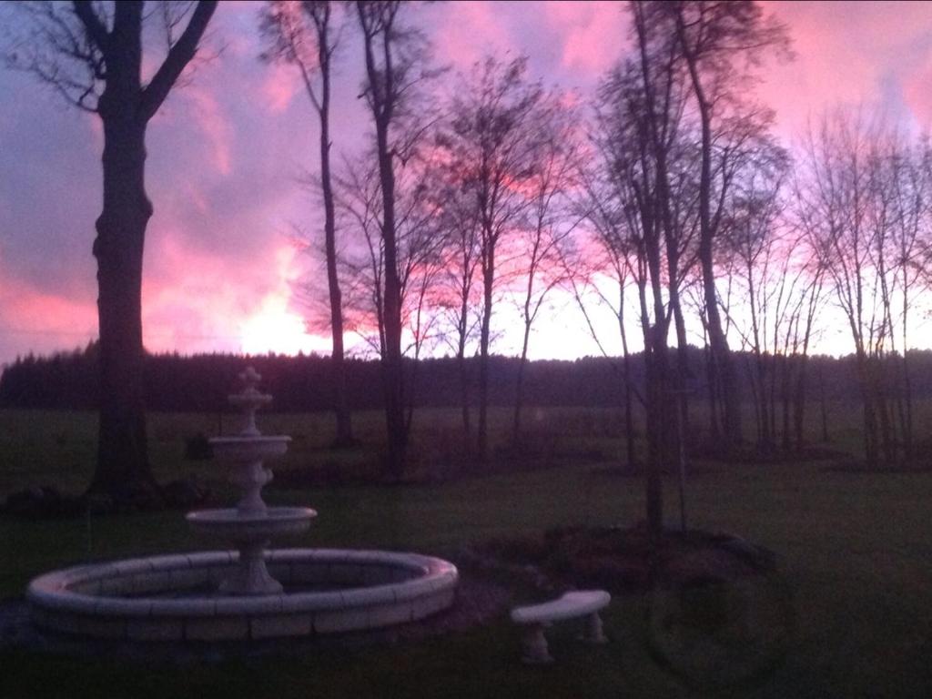 Pohľad na východ alebo západ slnka z of the bed and breakfast alebo blízkeho okolia