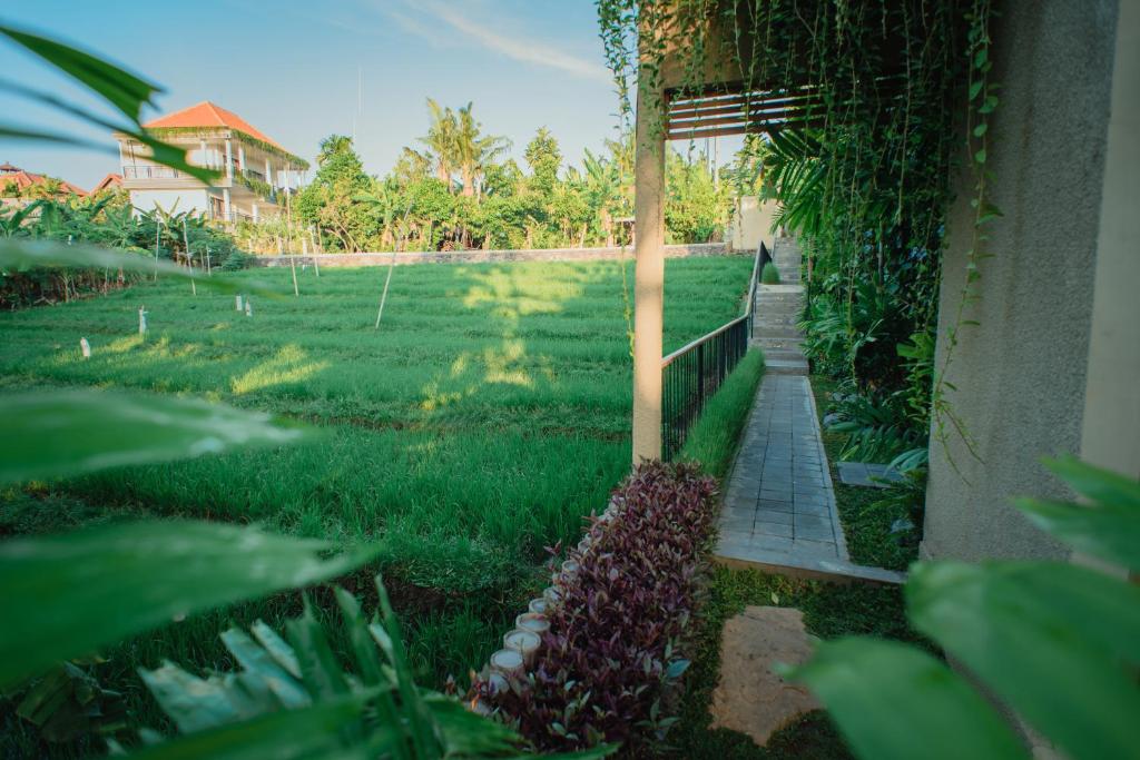 Zahrada ubytování Pangkung Sari Bed and Breakfast