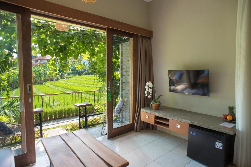 Zahrada ubytování Pangkung Sari Bed and Breakfast