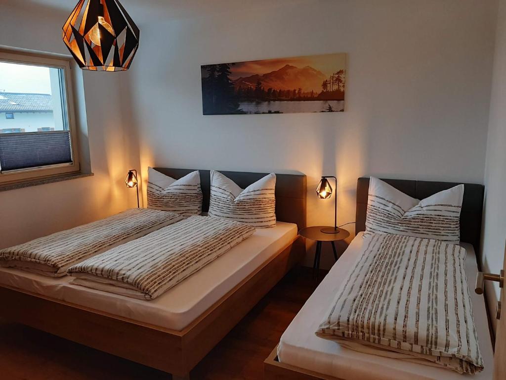 Postel nebo postele na pokoji v ubytování Apart Alexandra
