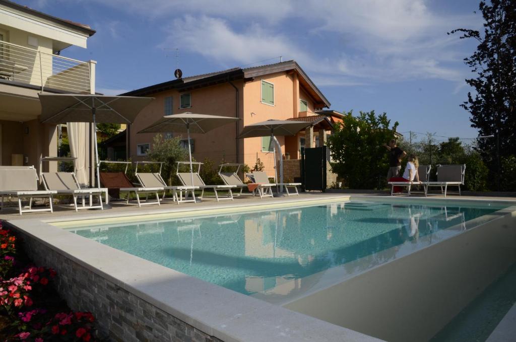 The swimming pool at or close to COSTA DEL GARDA - Lazise