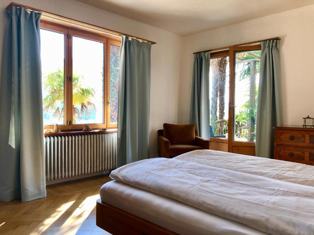 Postel nebo postele na pokoji v ubytování Casa al Sole