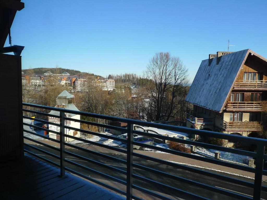Balkon lub taras w obiekcie Triventi Apartament Rajski