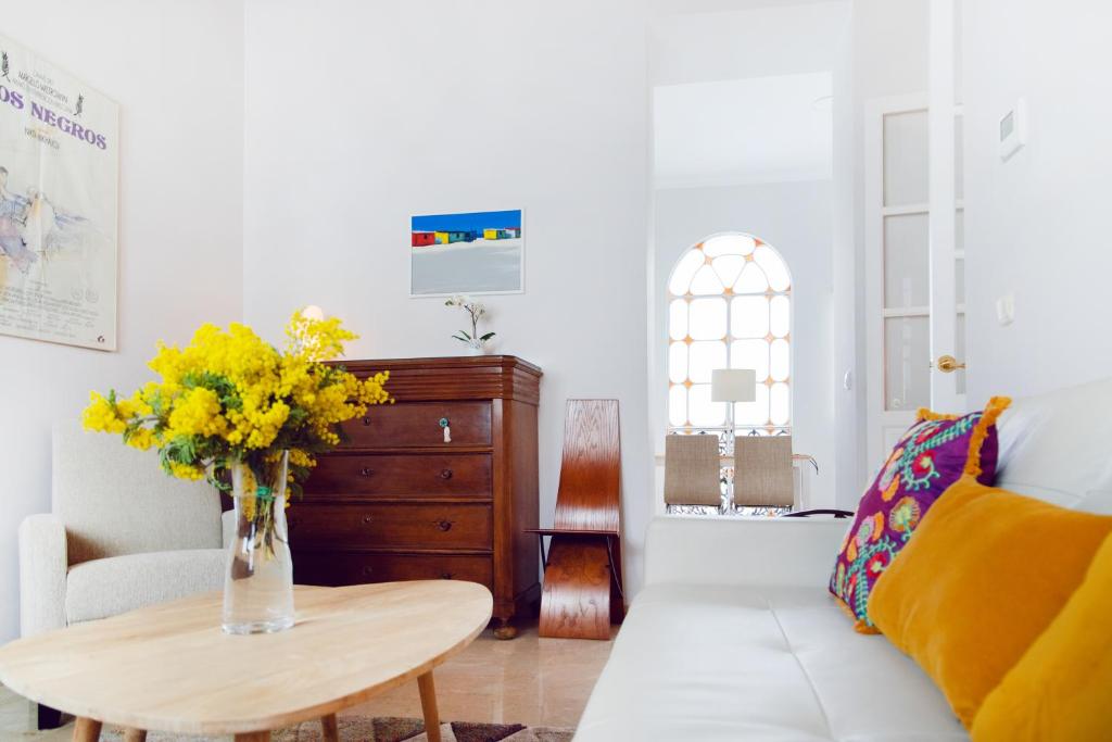 Posedenie v ubytovaní Hispalis Casa Palacio Apartment
