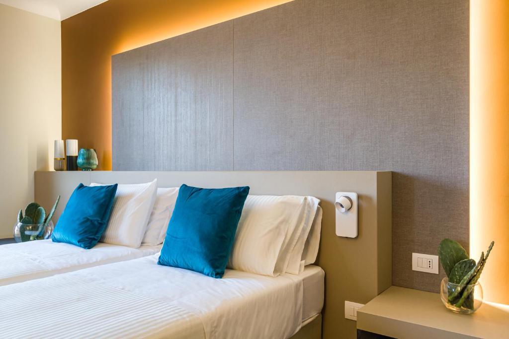 Postel nebo postele na pokoji v ubytování Seawater Hotel Bio & Beauty Spa