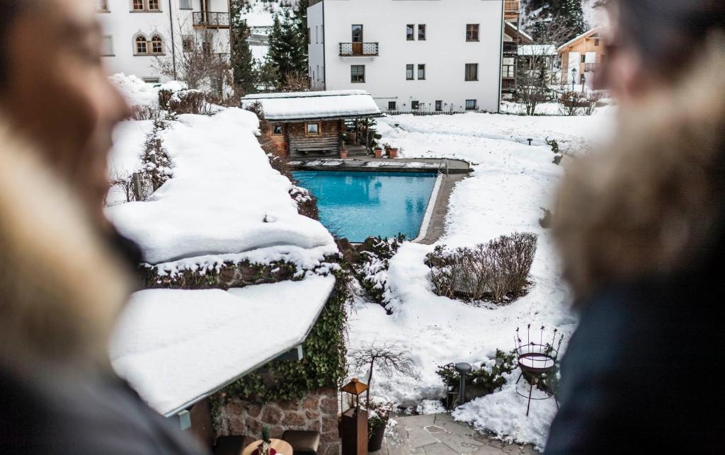 Hotel Angelo Engel v zimě