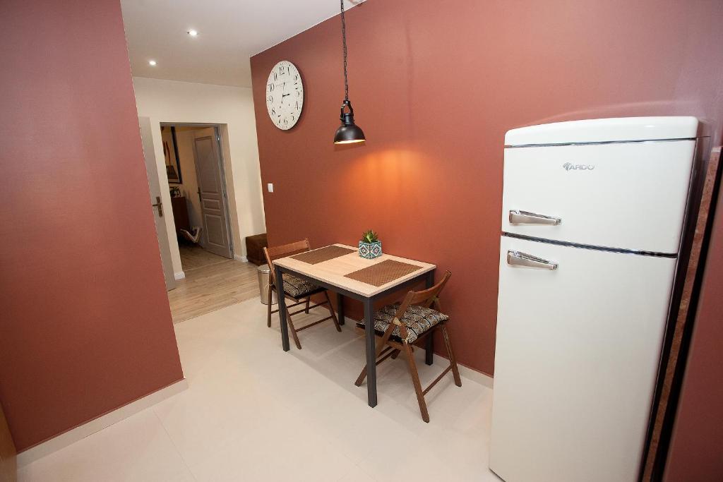 Kuchyňa alebo kuchynka v ubytovaní Apartament Golden