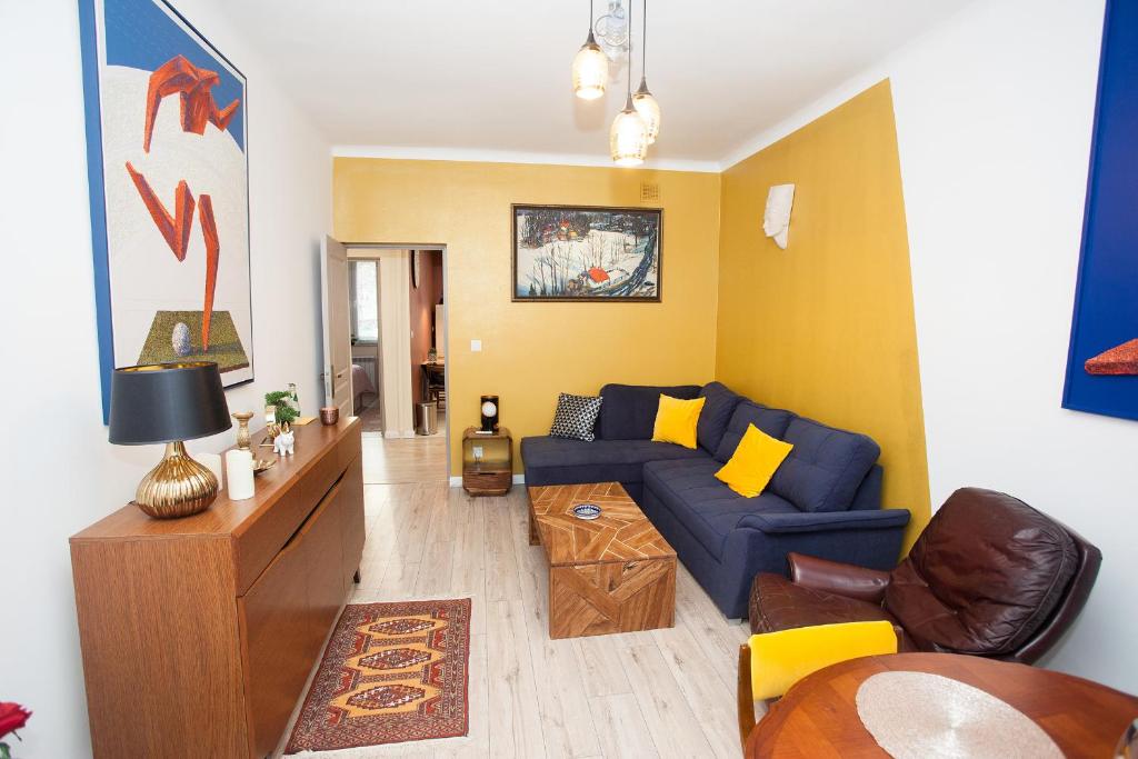 Posedenie v ubytovaní Apartament Golden