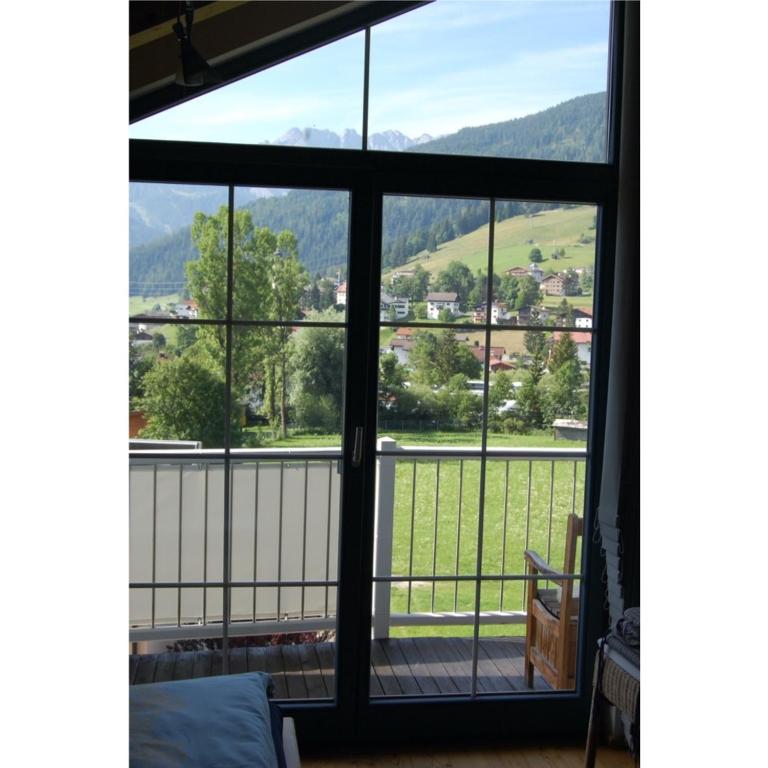 Nespecifikovaný výhled na hory nebo výhled na hory při pohledu z apartmánu
