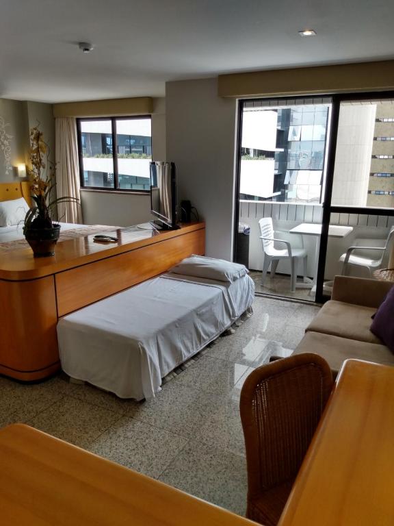  Excepcional Flat na Beira Mar