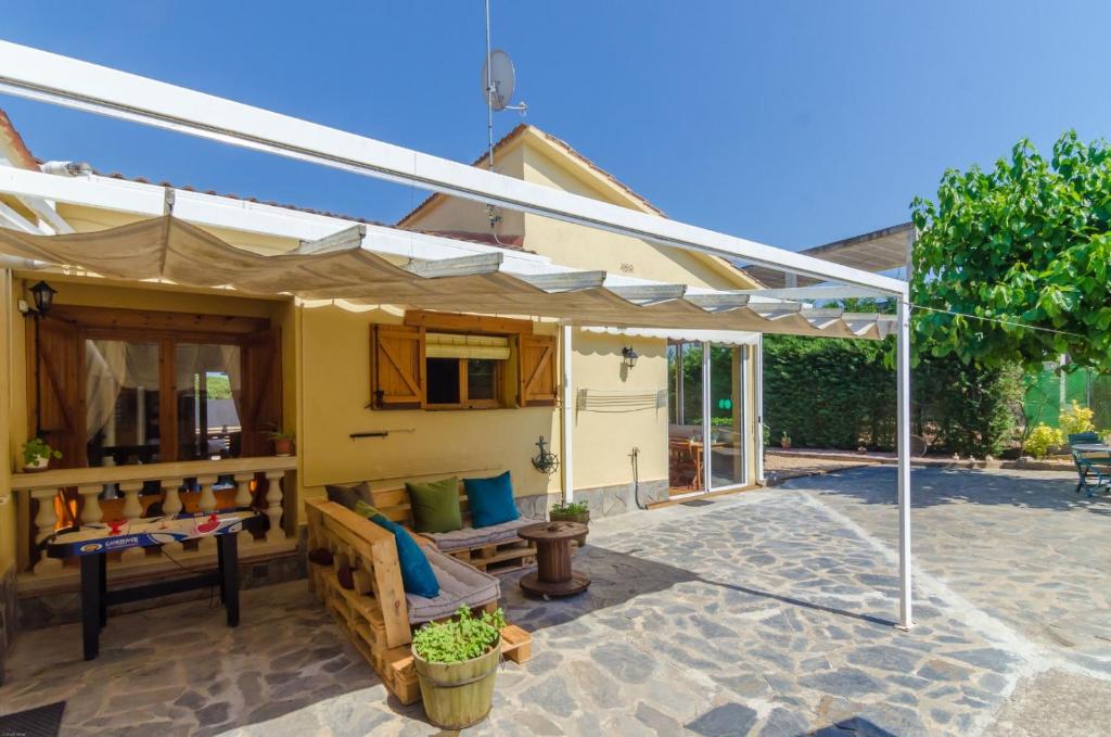 Patio alebo iná vonkajšia časť ubytovania Club Villamar - Goliat