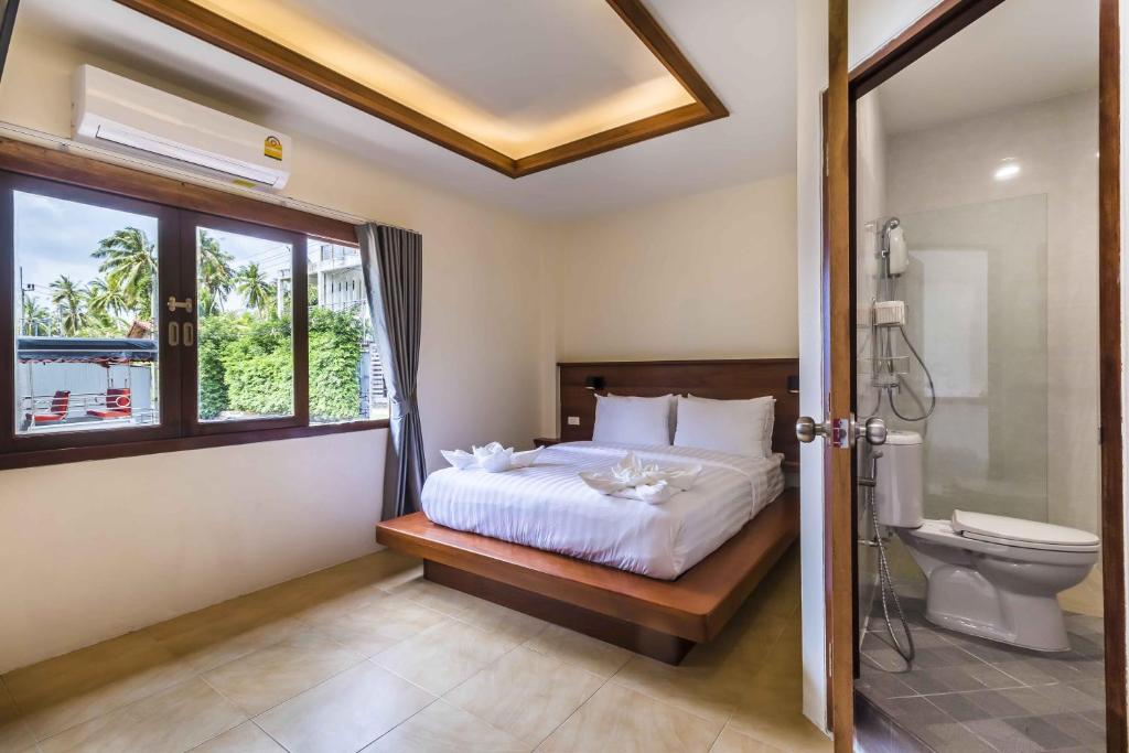 Koupelna v ubytování Wyh Hotels