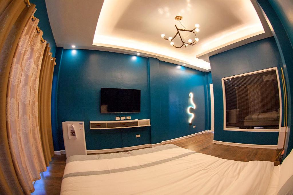 TV a/nebo společenská místnost v ubytování 71% Diving Resort