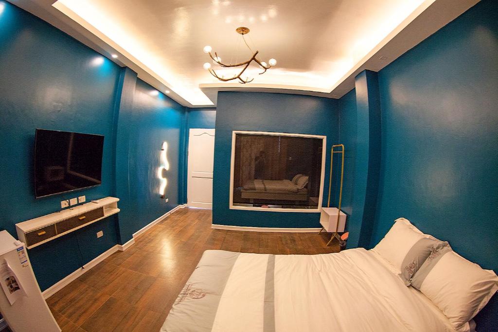 TV a/nebo společenská místnost v ubytování 71% Diving Resort