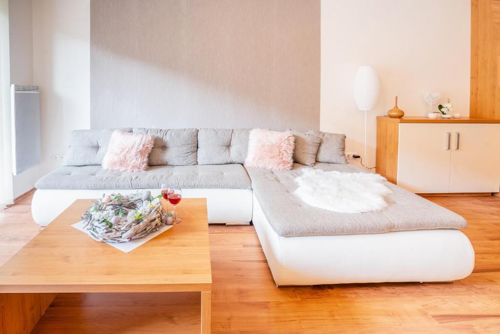 Posezení v ubytování Apartmán HOREHRONIE