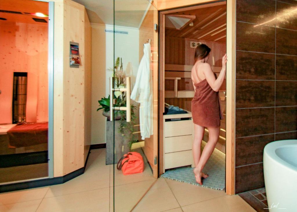 Kúpeľňa v ubytovaní Flairhotel am Wörthersee