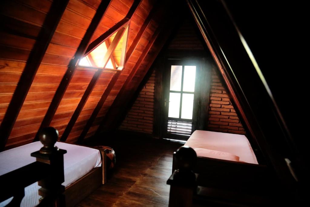 Postel nebo postele na pokoji v ubytování D Family Resort
