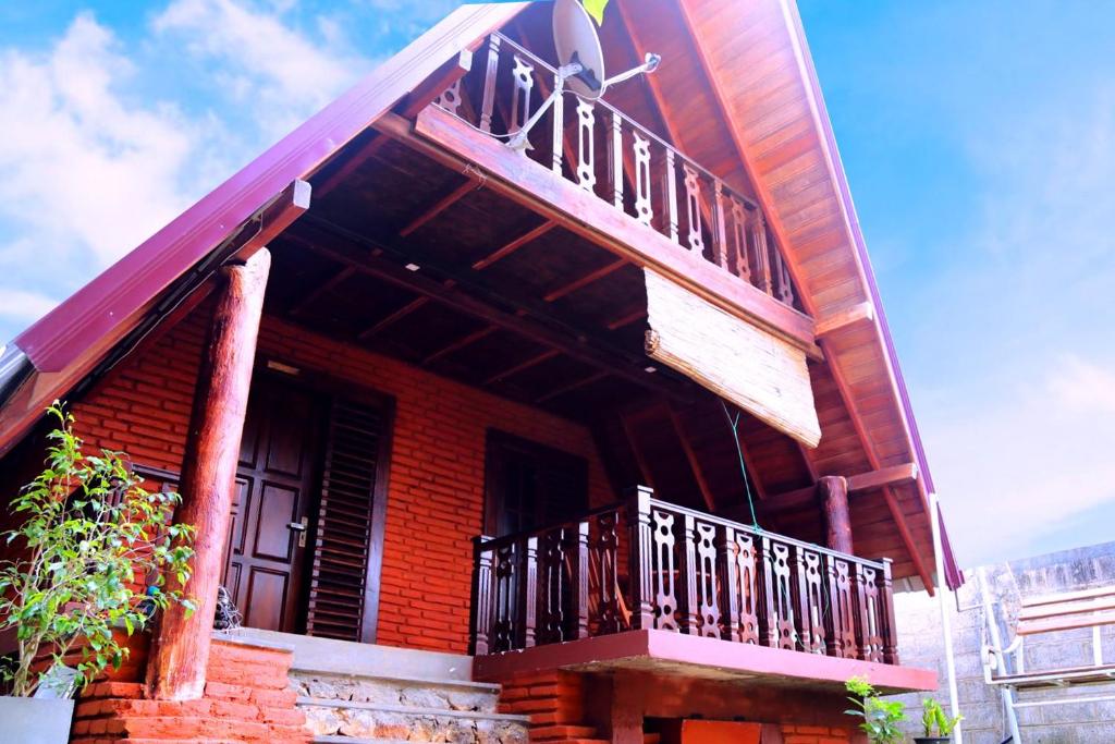 Balkón nebo terasa v ubytování D Family Resort