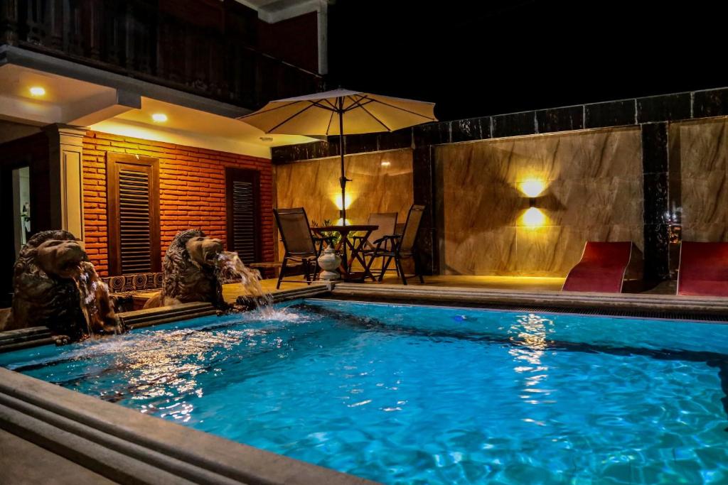 Bazén v ubytování D Family Resort nebo v jeho okolí