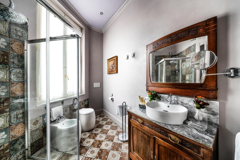 Kúpeľňa v ubytovaní Navona Grand Suite