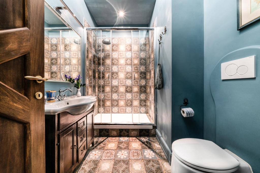 Kúpeľňa v ubytovaní Navona Grand Suite