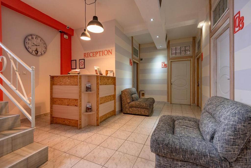 Posezení v ubytování B&B Bebinac