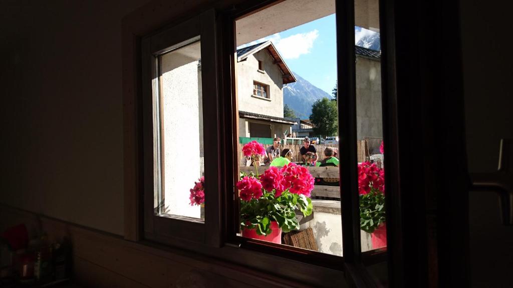 Zahrada ubytování Alpenrose Chamonix