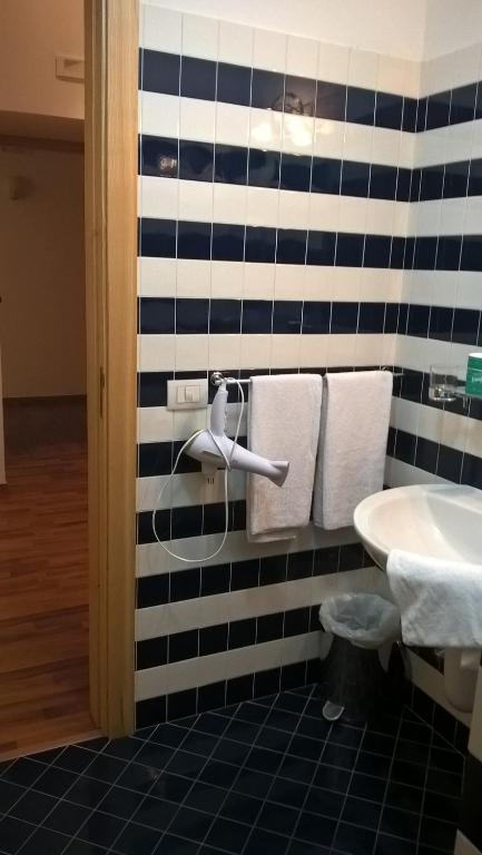 Koupelna v ubytování Bellaria Relais
