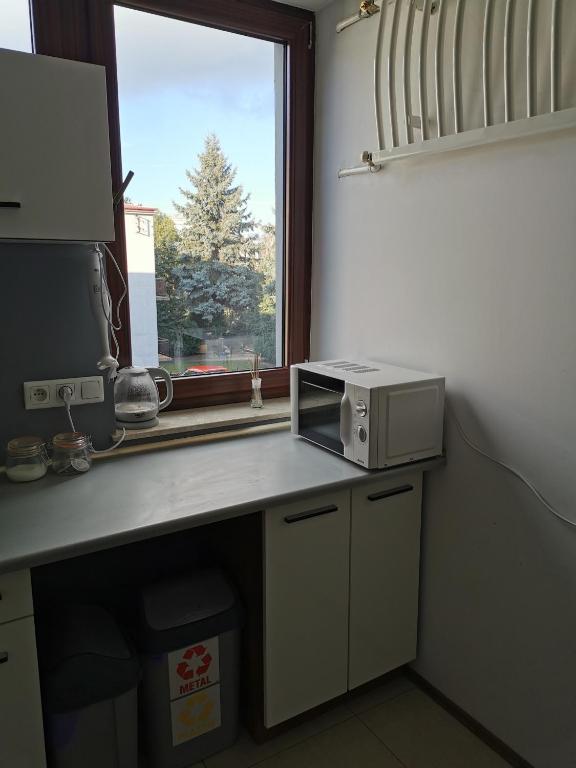 Kuchyňa alebo kuchynka v ubytovaní For rest Hostel