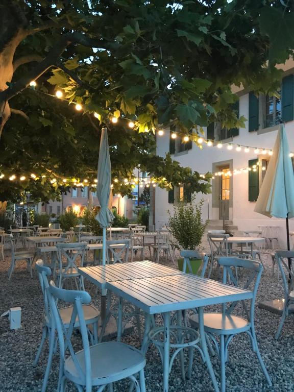 Restaurace v ubytování L’Auberge de Mézières