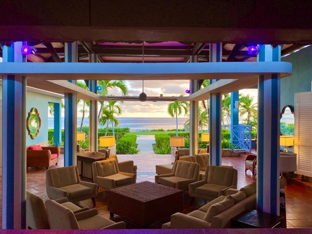 Posezení v ubytování Blue Horizon Boutique Resort