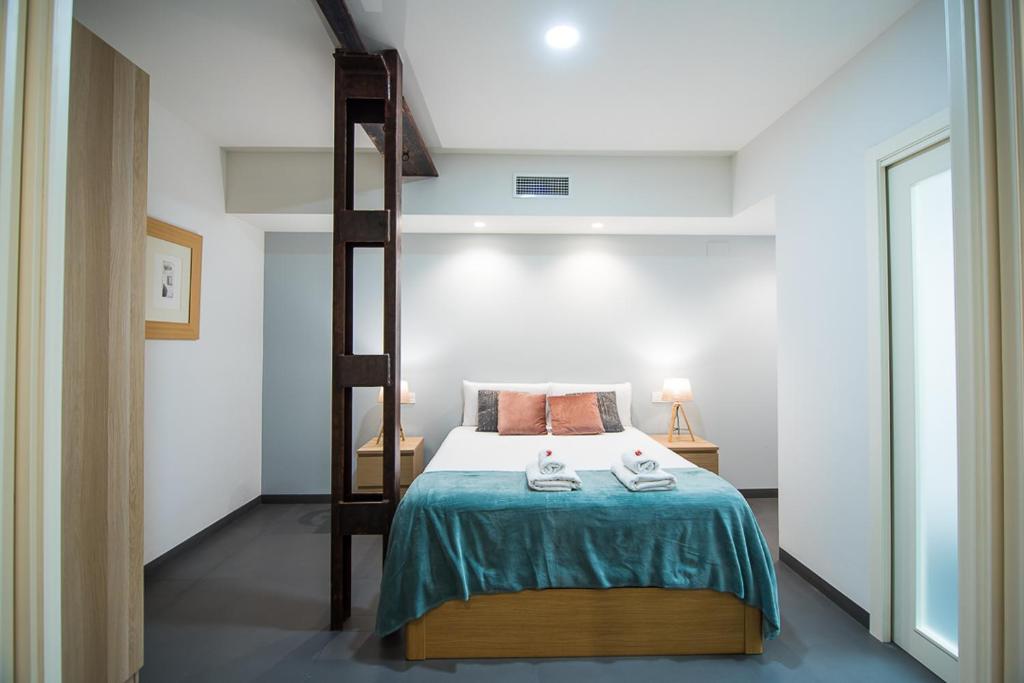 Posteľ alebo postele v izbe v ubytovaní Tourist House Odonell
