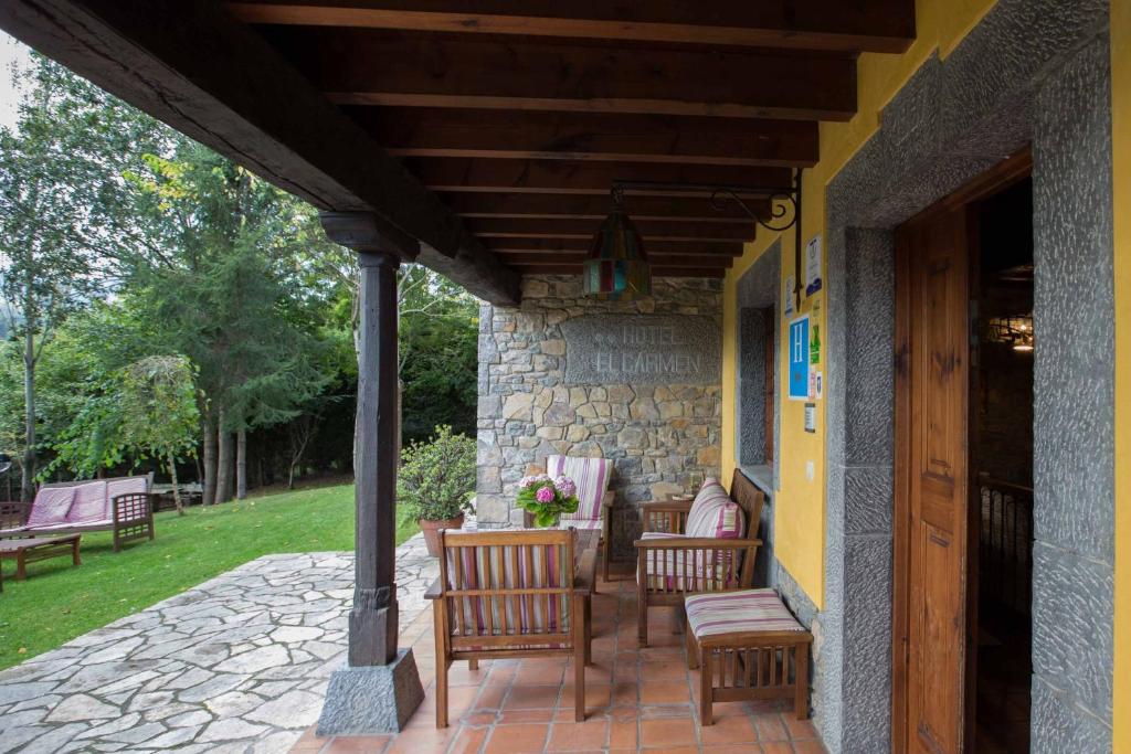 Zahrada ubytování Hotel El Carmen